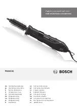 Preview for 1 page of Bosch PHA5363 Operating Instructions Manual