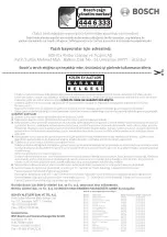 Preview for 58 page of Bosch PHA5363 Operating Instructions Manual