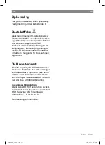 Preview for 39 page of Bosch PHC 949 series Operating Instructions Manual