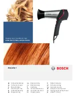 Bosch PHD 5767 Instruction Manual preview