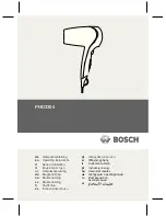 Bosch PHD3304 Operating Instructions Manual preview