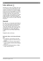 Preview for 66 page of Bosch PHD9940 Operating Instructions Manual