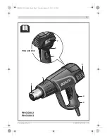 Preview for 3 page of Bosch PHG 500-2 Original Instructions Manual