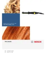 Bosch PHS 1151GB Instruction Manual preview