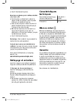 Предварительный просмотр 20 страницы Bosch PHS 2101B Operating Instructions Manual