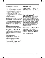 Preview for 45 page of Bosch PHS 2101B Operating Instructions Manual