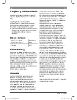 Предварительный просмотр 55 страницы Bosch PHS 2101B Operating Instructions Manual