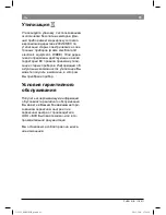 Предварительный просмотр 95 страницы Bosch PHS 2101B Operating Instructions Manual