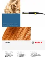 Bosch PHS1151 Instruction Manual preview