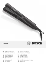 Preview for 1 page of Bosch PHS2112 Operating Instructions Manual