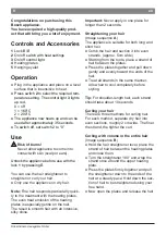 Preview for 12 page of Bosch PHS2112 Operating Instructions Manual