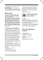 Preview for 7 page of Bosch PHS959 Operating Instructions Manual