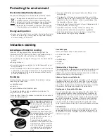 Preview for 10 page of Bosch PIA611B68B Instructions For Installation And Use Manual