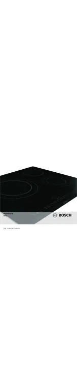 Preview for 1 page of Bosch PIE645Q14E Instruction Manual