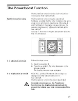 Preview for 21 page of Bosch PIQ6.1T1.E Instruction Manual