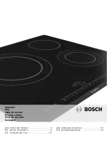 Bosch PKC345E Instruction Manual preview