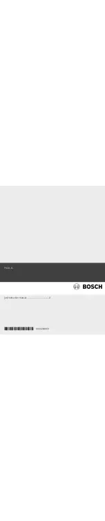 Bosch PKC8..N Series Instruction Manual preview