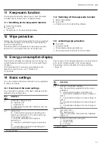 Preview for 13 page of Bosch PKM9 DK1 Series User Manual