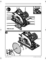 Предварительный просмотр 3 страницы Bosch PKS 55 Original Instructions Manual