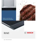 Preview for 1 page of Bosch PKU375CA1 Instruction Manual