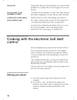 Preview for 16 page of Bosch PKV 97 Series Instruction Manual