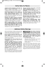 Preview for 4 page of Bosch PL1632 Operating/Safety Instructions Manual