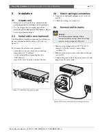 Preview for 13 page of Bosch PLE-2MA120-EU Installation And User Instructions Manual