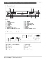 Preview for 8 page of Bosch Plena BGM Source Installation And Operating Manual