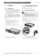 Preview for 15 page of Bosch Plena PLE-1MA030-US Installation And User Instructions Manual