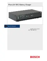 Bosch PLN-24CH10 Installation And User Instructions Manual preview