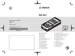 Bosch PLR50 C Original Instructions Manual предпросмотр