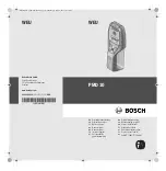 Предварительный просмотр 1 страницы Bosch PMD 10 Original Instructions Manual