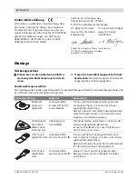 Preview for 8 page of Bosch PMF 180 E Multi Original Instructions Manual