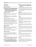 Preview for 20 page of Bosch PMF 180 E Multi Original Instructions Manual