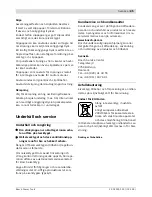 Preview for 85 page of Bosch PMF 180 E Multi Original Instructions Manual