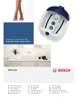 Preview for 1 page of Bosch PMF 2232 Instruction Manual