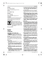 Preview for 5 page of Bosch PMF 250 CES WEU Original Instructions Manual