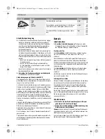 Preview for 12 page of Bosch PMF 250 CES Original Instructions Manual