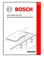 Bosch PMI968MS Installation And Operation Instruction Manual preview