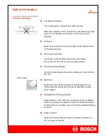Предварительный просмотр 8 страницы Bosch PMI968MS Installation And Operation Instruction Manual