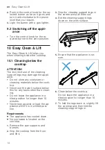 Preview for 14 page of Bosch PNP0E6V10I User Manual And Installation Instructions