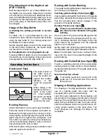 Предварительный просмотр 17 страницы Bosch POF 1100 AE Operating Instructions Manual