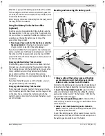 Предварительный просмотр 9 страницы Bosch PowerPack 400 Owner'S Manual