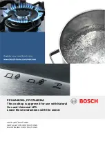 Bosch PPH6A6B20A User Instructions preview