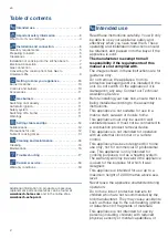 Preview for 2 page of Bosch PPH6A6B20A User Instructions