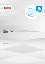 Preview for 1 page of Bosch PPH6S6F20I Instruction Manual