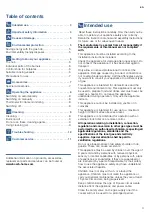 Preview for 3 page of Bosch PPH6S6F20I Instruction Manual