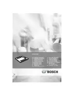 Bosch PPW 3120 Operating Instructions Manual preview