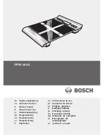 Bosch PPW 6440 Instruction Manual preview