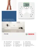 Preview for 1 page of Bosch PPW2360 Instruction Manual